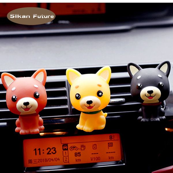

puppy perfume clip, car fragrance clip, automobile air conditioner air vent car decoration
