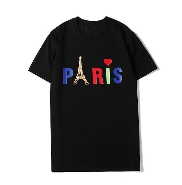 

2020 new summer t-shirt for mens tee shirts with letters short sleeve fashion men t-shirt casual clothing size s-2xl available, White;black