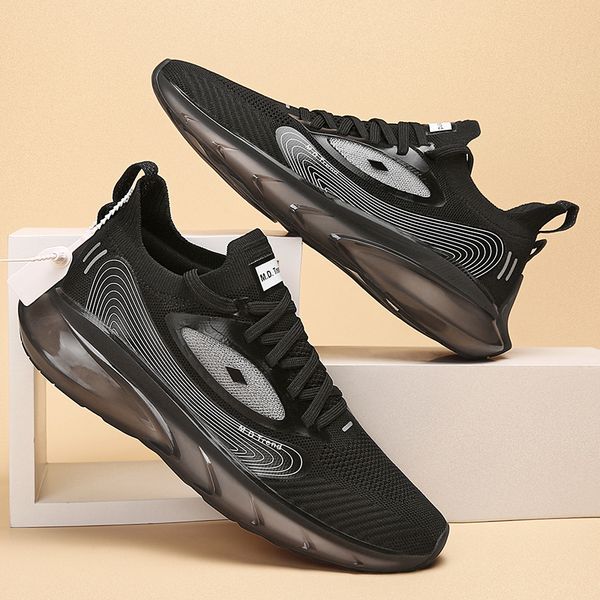 

running shoes men low sport shoes comfortable jogging sneakers walking athletic male footwear gym men size 39-46