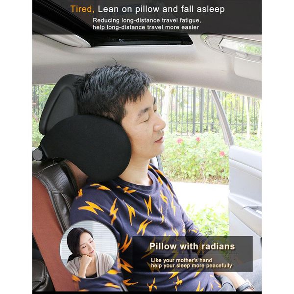 

car memory foam headrest children sleep side head support pillow neck back cushion