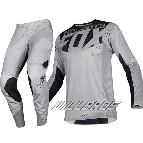 

racing 2019 mx 360 kila motocross jersey pant combo motorcycle dirt bike off road racing gear set grey, Black;blue