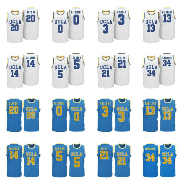 

ucla bruins jerseys jaime jaquez jr jersey johnny juzang jake kyman kenneth nwuba shar o'neal 2020 mens basketball jerseys custom stitc, Black