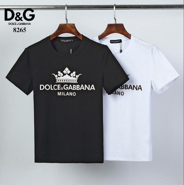 

mens designer shirt summer brand t shirts men and women short sleeve shirt clothing letter printed crew neck designer tees#14, White;black