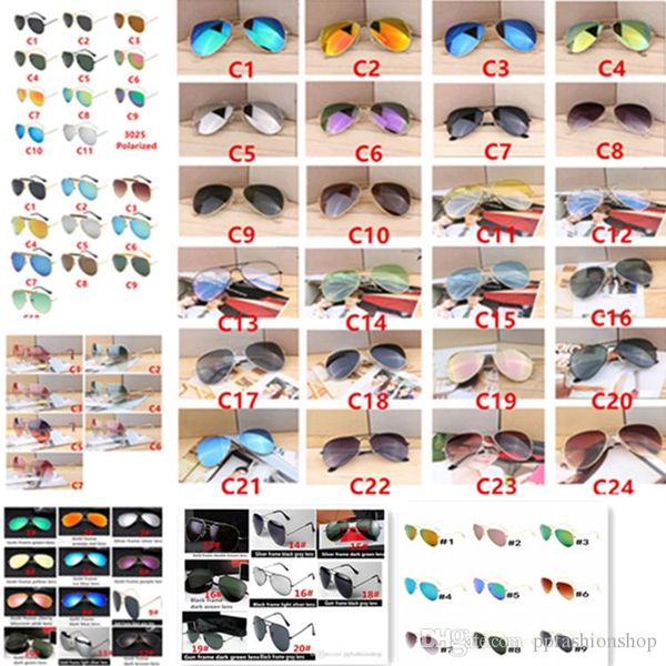 

горячий дизайнер новый классический пилот солнцезащитные очки велоспорт солнцезащитные очки для мужчин и женщин мода ослепить цвет зеркала о, White;black