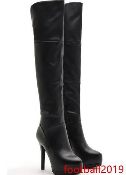 

ment women boots high cut leather woman sneaker shoes hi heel warm boots ladies fashion traniers