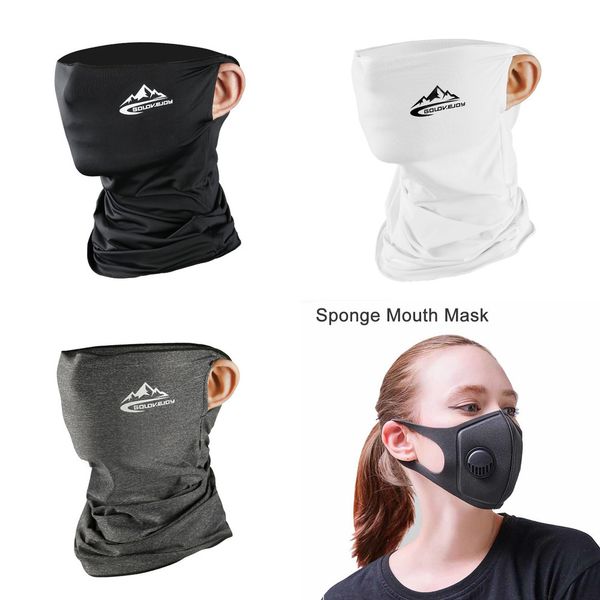 

1 шт. многофункциональный рот маска для лица лед шелк солнцезащитный крем шапка шарф открытый летний велоспорт велосипед спортивная одежда а