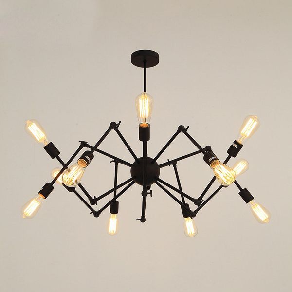 

vintage black pendant light for cafe bar restaurant barbershop clothes store industrial style loft retro hanging lamps