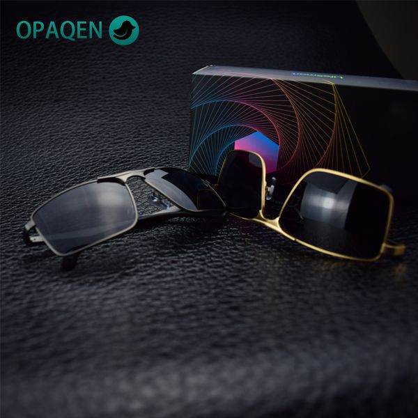 

2020 opaqen pilot fashion men's sunglasses aluminum alloy frame uv400 polarized eyewear luxury vintage glasses for men and women t20062, White;black