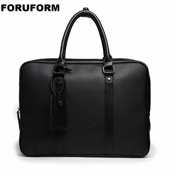 

simple design man laphandbag soft pu leather fashion man business briefcase messenger bag fashion handbag li-2452