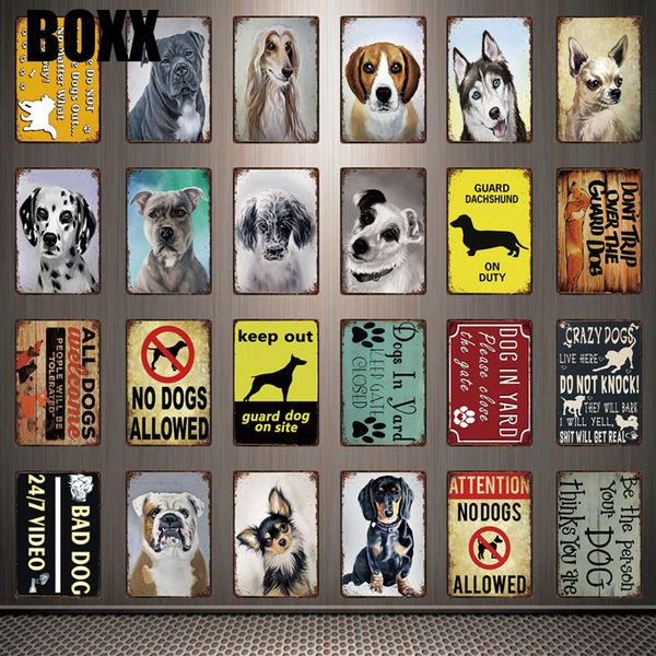 

домашние животные не допускаются собаки плохая собака мопс далматинский металлический знак жестяной плакат домашний декор бар настенная живо