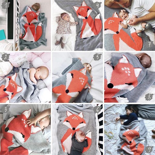 

newborn baby knitted blanket infant multi-function play mat kids baby toys carpets for child p props background rug room dec