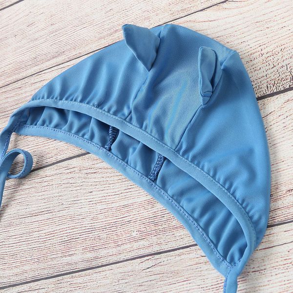 

telotuny 2020 baby girls boys 3d cartoon infant swimwear swimsuit bikini swimming cap outfits baby girls swimwear fashion 1-5y, White