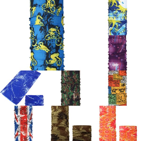 

7wm0j outdoor headband neck skull bicycle fishing scarf face shield bandanas mask sport bandana headwear ring scarf bicycle balaclava, Black