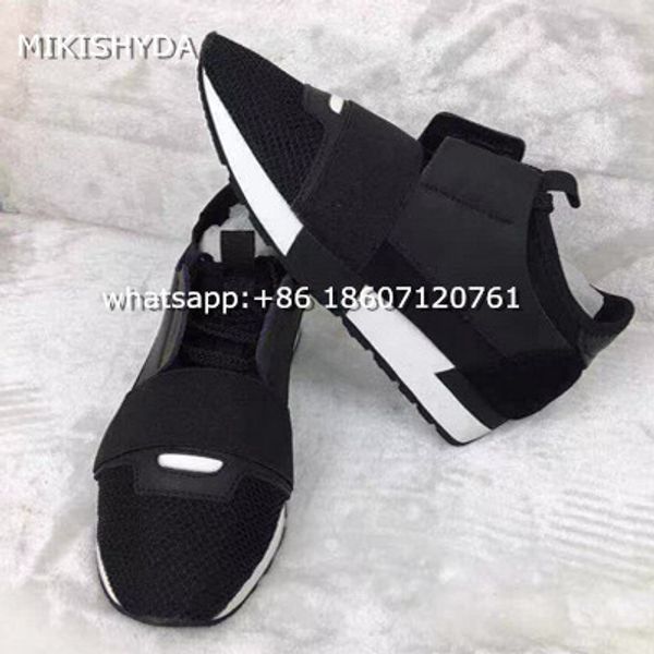 

quality lace up low slip-on men trainers flats casual breathable mesh couples leisure shoes outdoor leather man shoes, Black