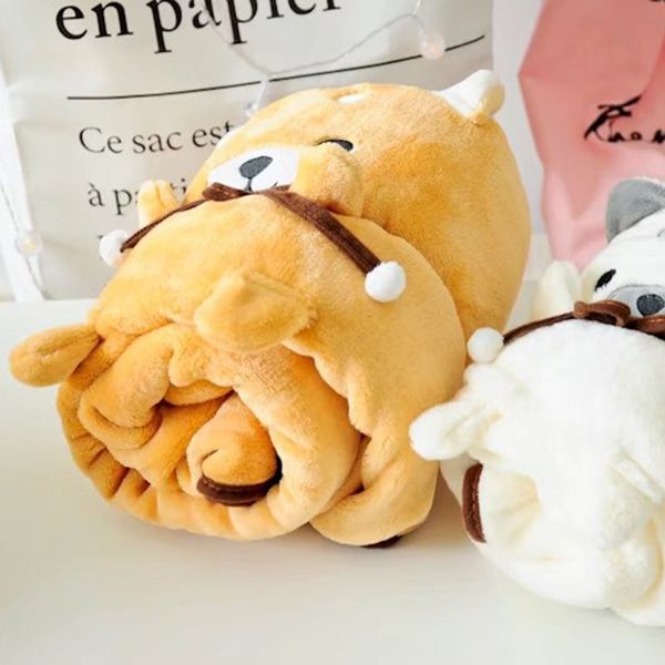 

cartoon shiba inu folding air conditioning blanket lunch break blanket xjs789