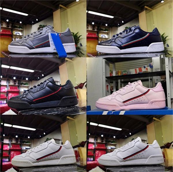 adidas continental 80 negros