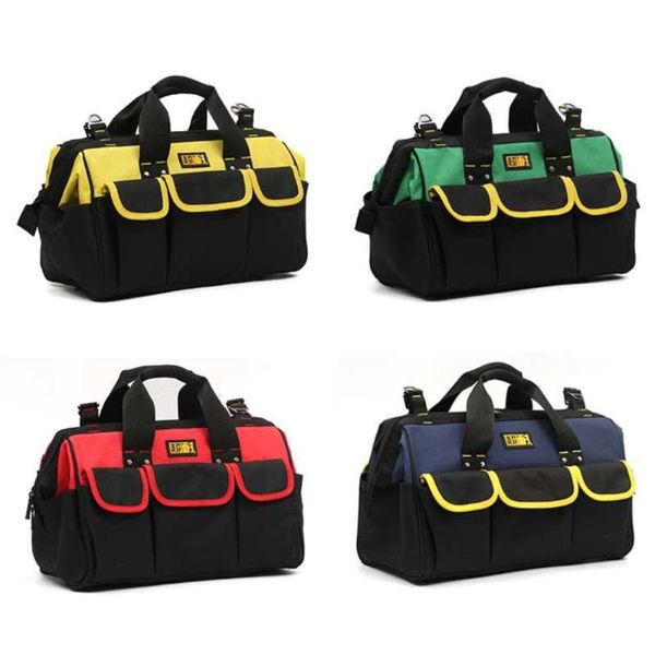 

4 colors tools bag 15" 17" 650d oxford cloth bag wide mouth electrician bags ing