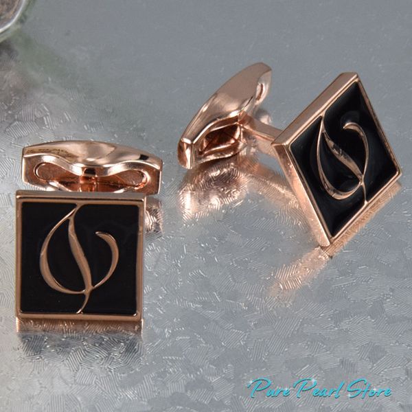 

кнопка luxury man запонки ювелирная golden-silver-розовое золото-серый медный штамповка манжета как свадьба господа wear подарков запонки #