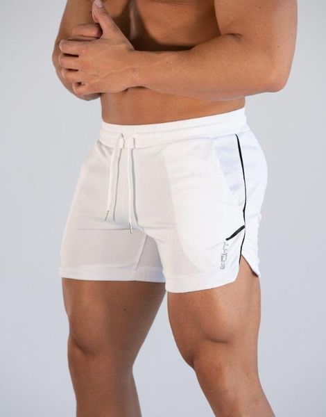 

2020 summer running shorts men sports jogging fitness shorts quick dry mens gym men sport gyms short pants, Black;blue