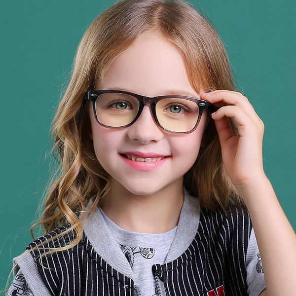 

anti blue light kids glasses computer boy girls clear pink flexible optical frame anti filtter prescription uv400 eyeglass 2020, White;black