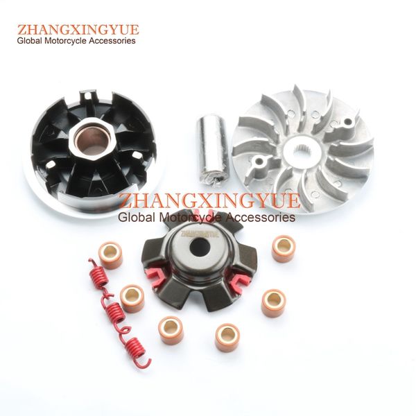 

racing variator set for gy6 152qmi 157qmj 125cc 150cc chinese scooter motorcycle moped go kart 3 kinds of spring optional