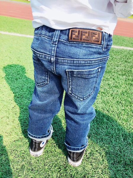 

2019 fa hion kid jean for boy girl tyle fa hion denim pant cotton trou er for children 039 jean, Blue