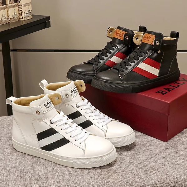 

e2 fashion casual men's shoes, comfortable high luxury men's shoes, stylish sneakers, original packaging zapatos hombre, Black