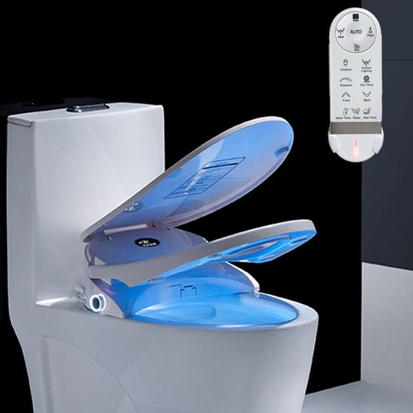 

intelligent toilet seat temperare display smart toilet cover electric remote toilet body bidet cleaner heating seats