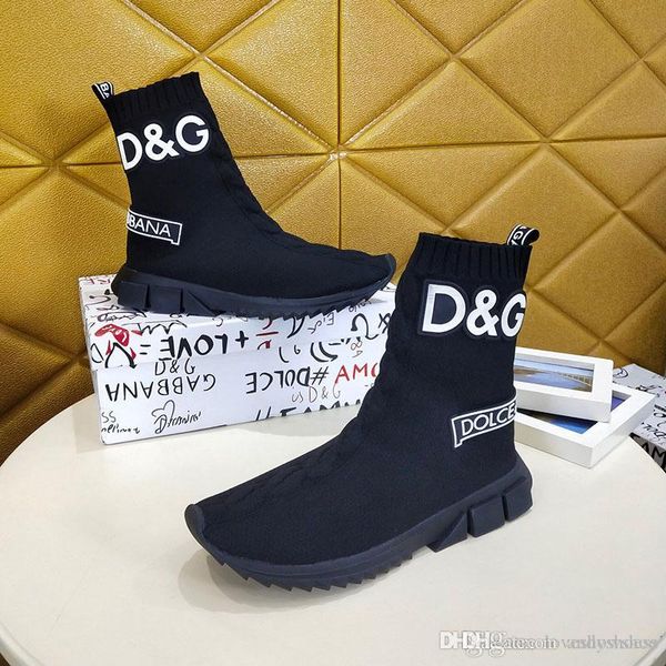

fashion luxury sneakers 2020 new mens casual loafers tennis shoes for men and women outdoor casual shoes, Black