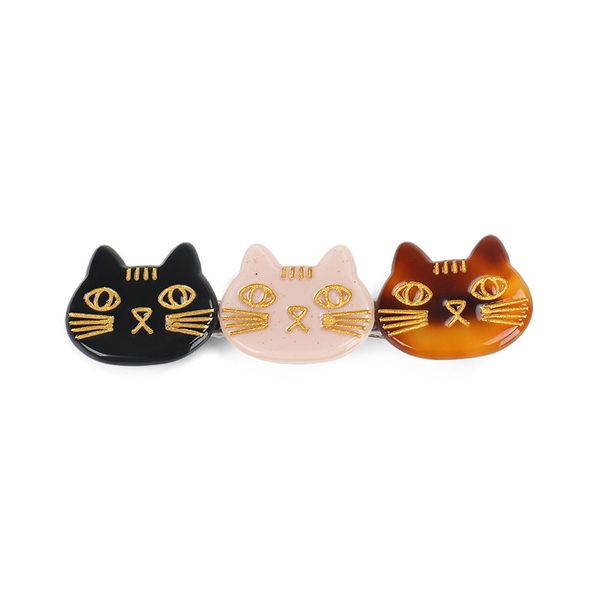 

cute cat pattern hair clips pins grips barrettes headwear hairgrips hairpins hair accessories for woman girl