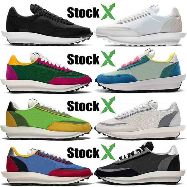 

2020 new running shoes mens womens sacai waffle ldv daybreak sp blazer outdoor black white grey varsity blue nylon designer sneakers