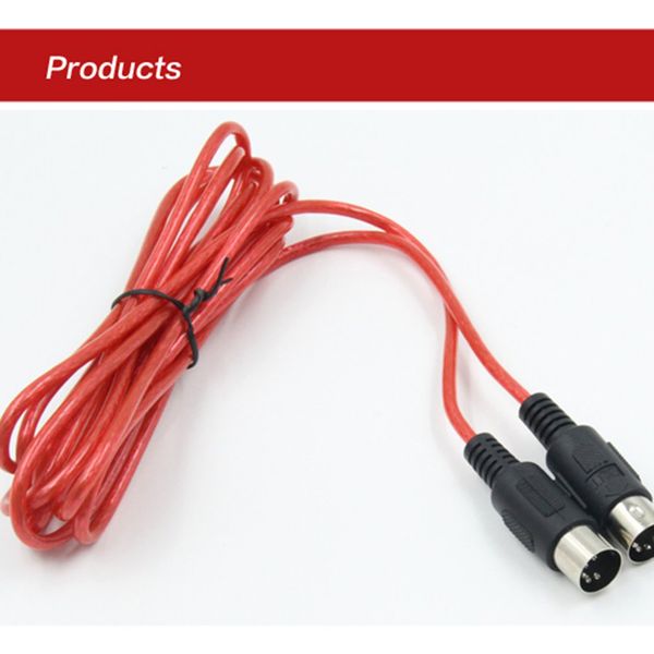 

music editing line double five-pin cable electronic keyboard 1.5 m 3 m midi cable musical instrument accessories parts