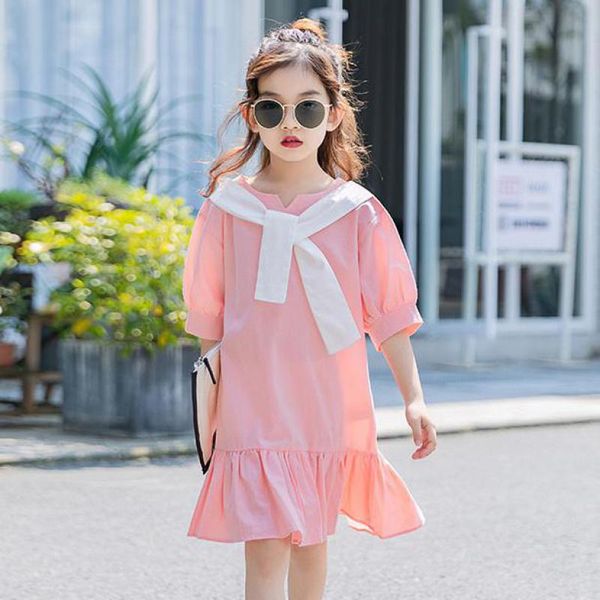 

2020 new summer big girls dress princess costume party vestidos dresses for teen toddler girls dress clothes 8 10 12 13 14 year, Red;yellow