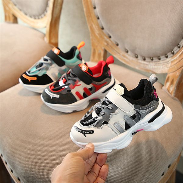 

dimi 2020 spring new baby shoes boy toddler shoes fashion breathable infant girl soft bottom child sneakers size 21-25