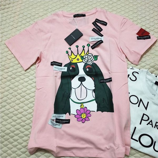 

Fa hion top de igner luxury embroidery t hirt for women letter printing hort leeve tee ummer t hirt pure cotton woman clothing