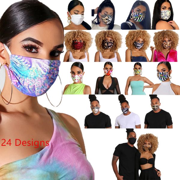 

designer face mask luxury mask washable dustproof riding cycling sports floral print fashion masks for men and women 10pcs