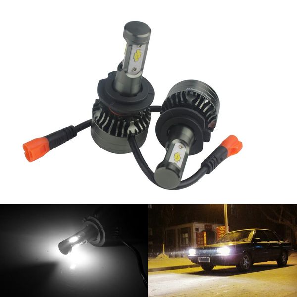 

angrong 2x h7 led 15000lm 120w car fog headlight bulbs conversion kit white