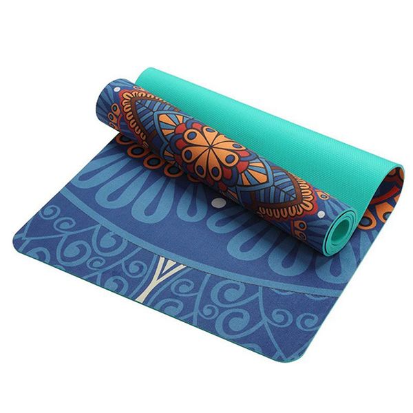 

new 183*61cm 5mm thickness 3 styles non-slip ultrathin suede eco-friendly yoga mat lose weight exercise pilates pad