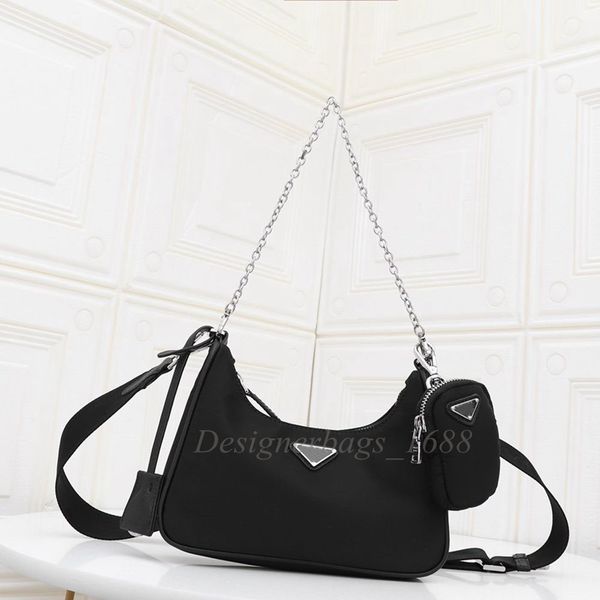 

2020 designer shoulder bags leather handbags designer nylon shoulder bag women bags crossbody bag luxury hobo purses with box