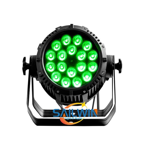 

sailwin 5in1 rgbaw v18 ip65 waterproof led par light use for wedding party and event productions