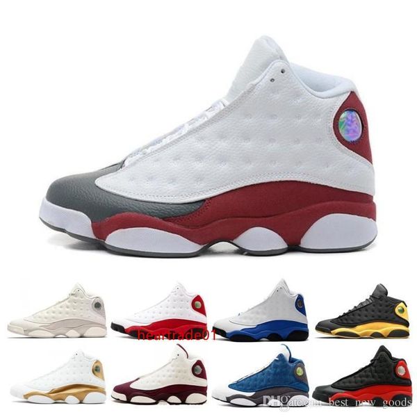 

13s 13 mens basketball shoes phantom chicago black cat bred pure money navy wheat hyper dmp he got game barons sports sneakers