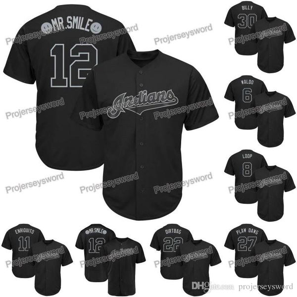 

Cleveland Francisco Lindor 2019 Players Weekend Indians Jersey Jose Ramirez Jason Kipnis Kevin Plawecki Corey Kluber Tyler Naquin Jerseys