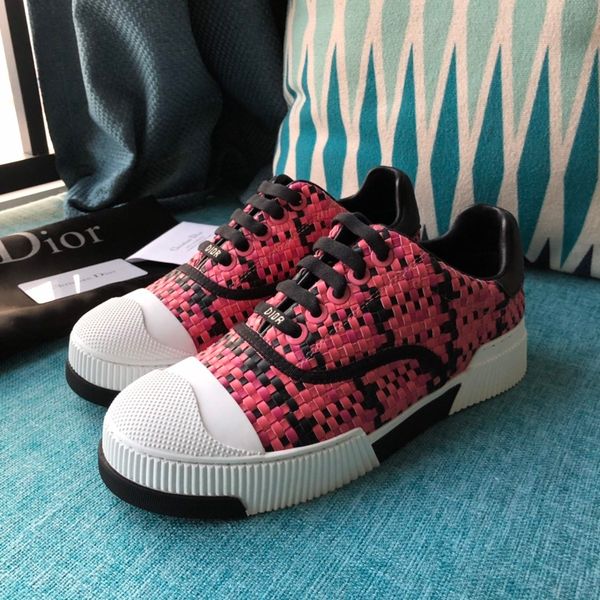 

delivery platform women's shoes wild vintage luxury new women's shoes alphabet strap canvas flat flat casual sports white shoes 14, Black
