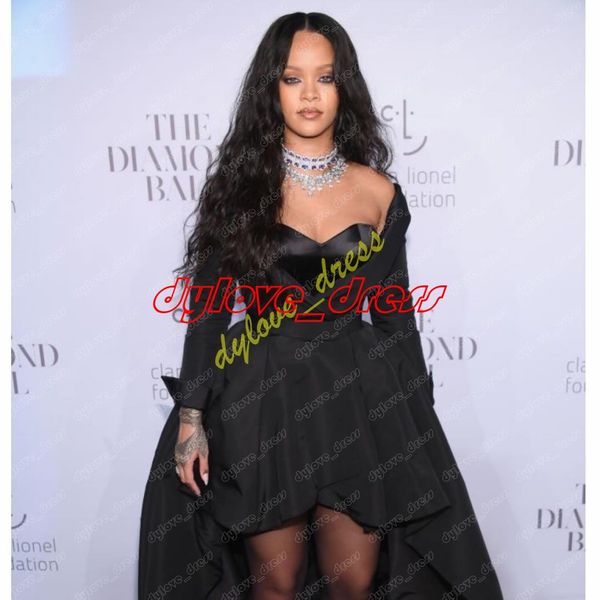 

2021 arabic plus size african black girl black prom cocktail homecoming dresses long sleeve high low vestidos de fiesta short evening gowns