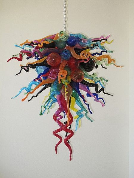 

100% mouth blown borosilicate popular home lamps christmas light hand blown murano glass chandelier lighting