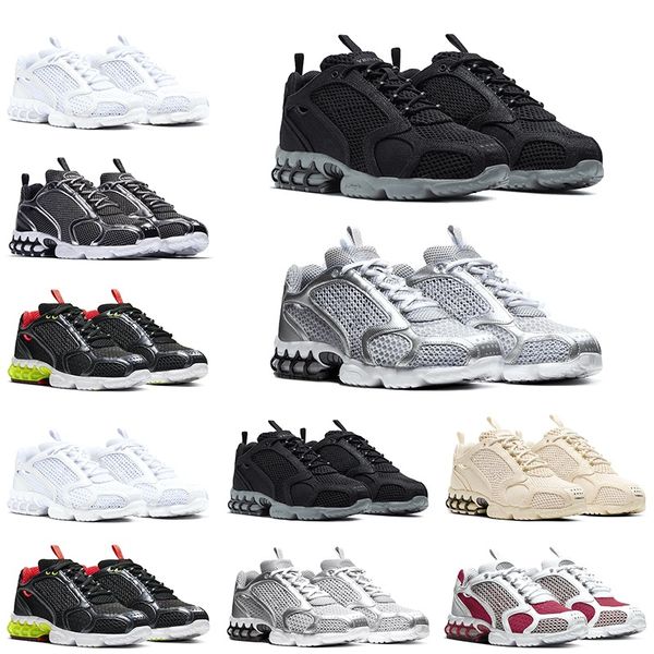 

2020 увеличить спиридон caged mens trainer сетки платформы кроссовки varsity red metallic silver мужчины женщины спорт кроссовки размер 5.5