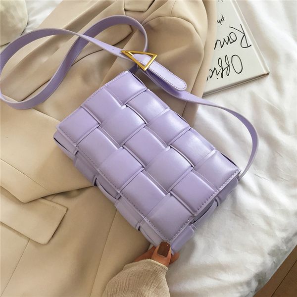 

weave crossbody bags for women 2020 solid color fashion shoulder bags small pu leather handbags female travel cross body bag