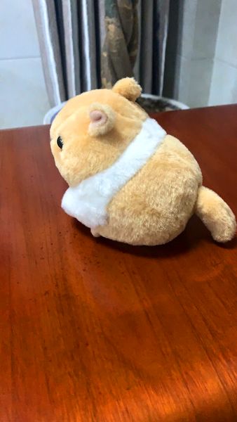 

dropshipping 11cm rocking hamster plush toys animal kawaii hamster doll lovely soft baby toys gift for children birthday present