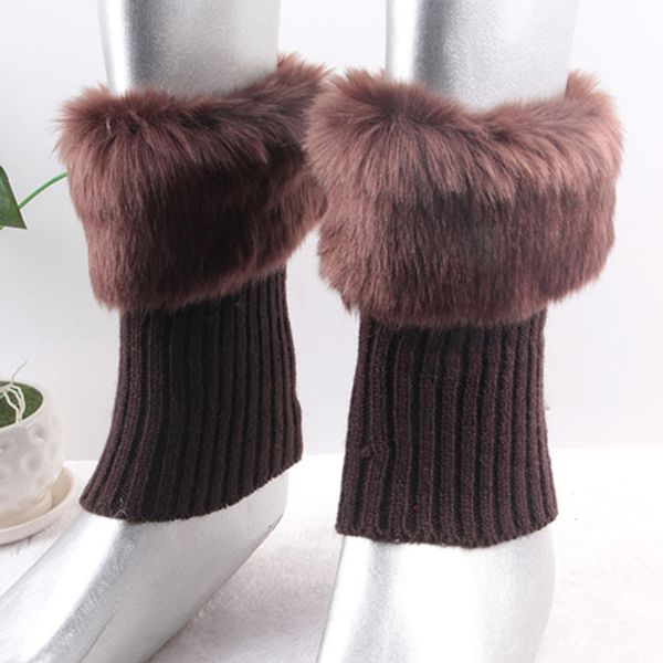 

new arrival women fashion winter warm boot socks crochet short socks stretchy leg warmers, Black;white