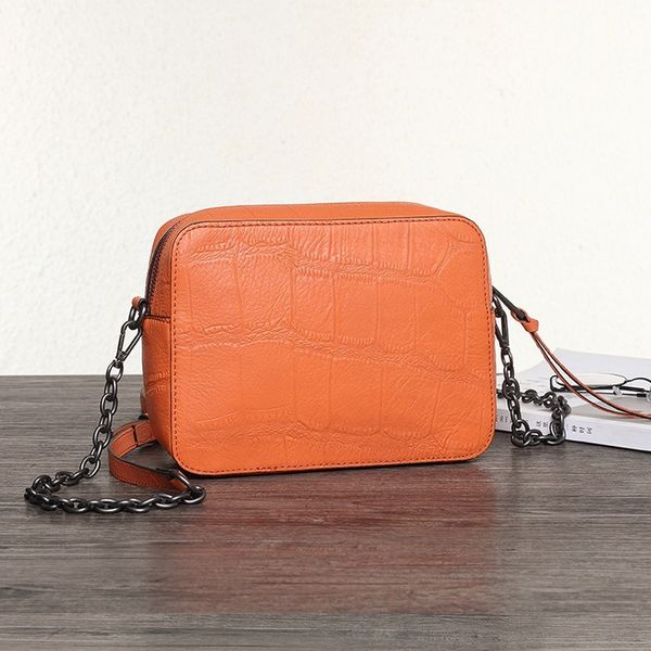 

bag girl's new oblique cross bag 2019 fashion stream su solid color small square